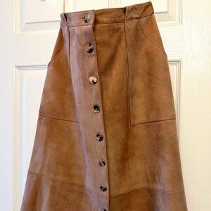 BILLY REID Mitchell Suede Skirt (NWT)